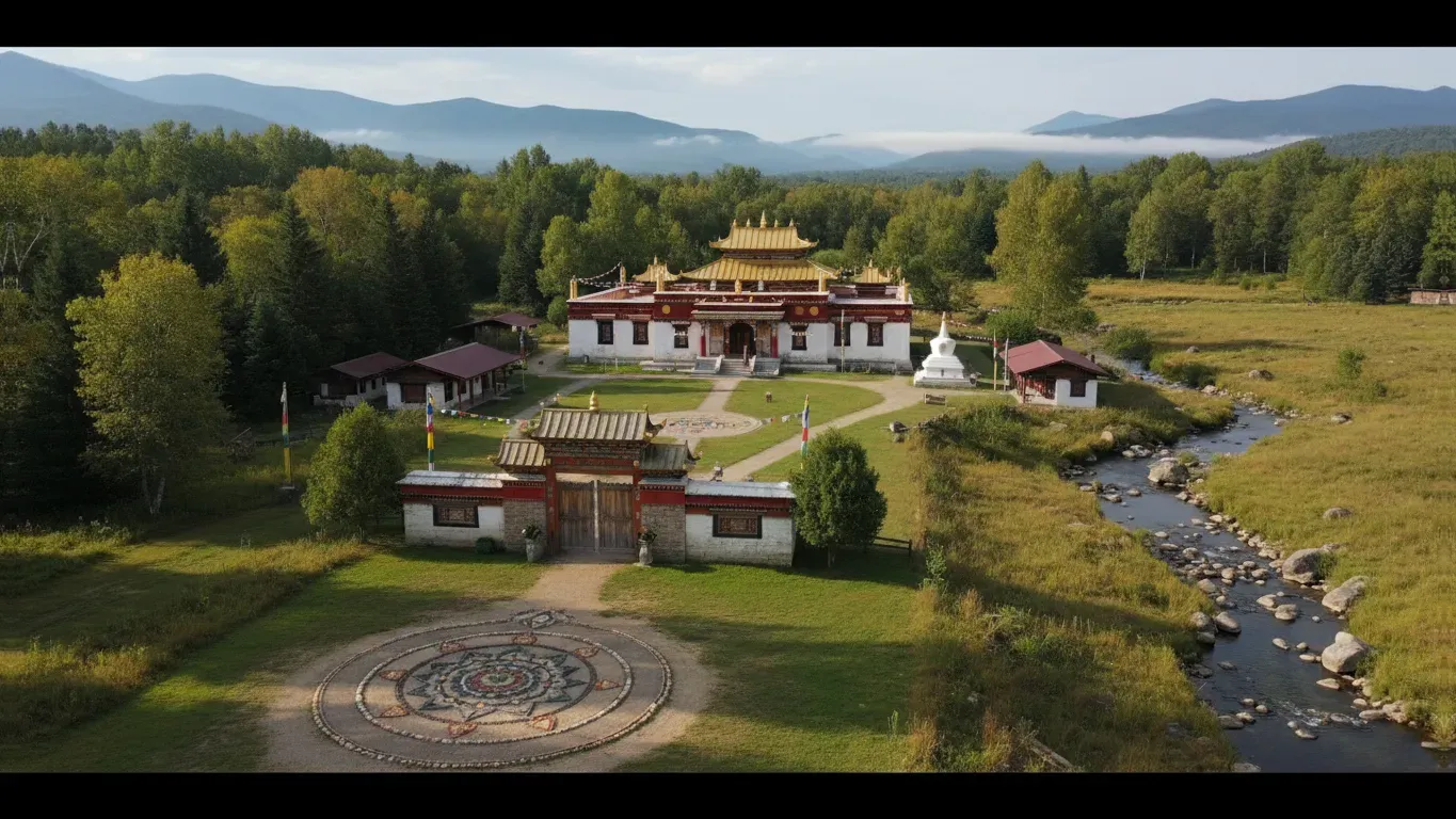 Amitabha Foundation — The Amitabha Foundation is situated in Rochester, New York, within a residential area. The specific ambiance of the center itself would be best experienced firsthand, but its urban location suggests accessibility within the city.