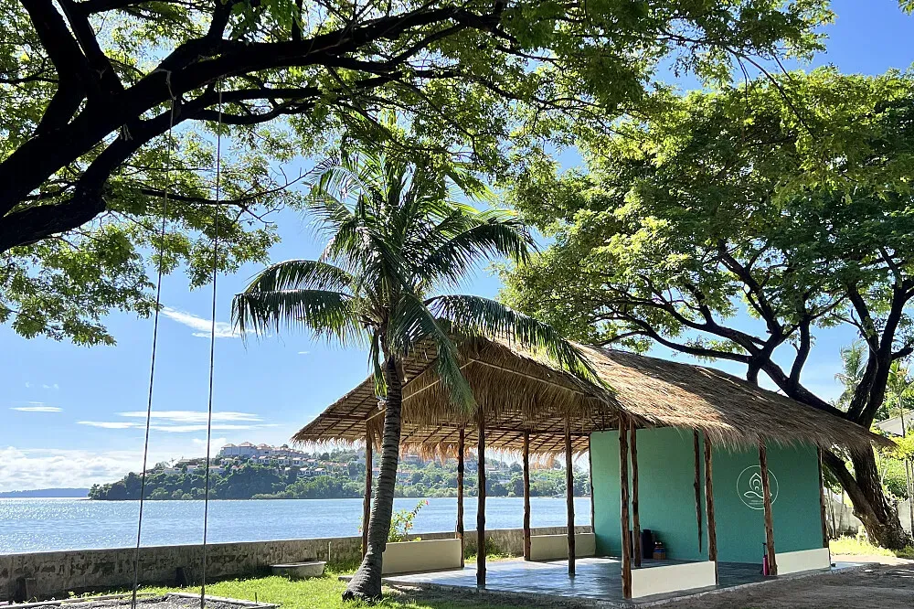 AllYoga Panwa Beach — Located in the lush, tropical beauty of Phuket, the center is surrounded by vibrant landscapes and the soothing sounds of the ocean. The atmosphere is one of tranquil serenity, offering an idyllic backdrop for introspection and practice.