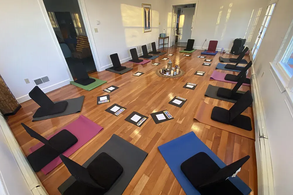 Amethyst Retreat Center — The specific landscape details are not provided, but the center emphasizes connection with Nature, suggesting a serene and natural environment conducive to reflection and well-being.