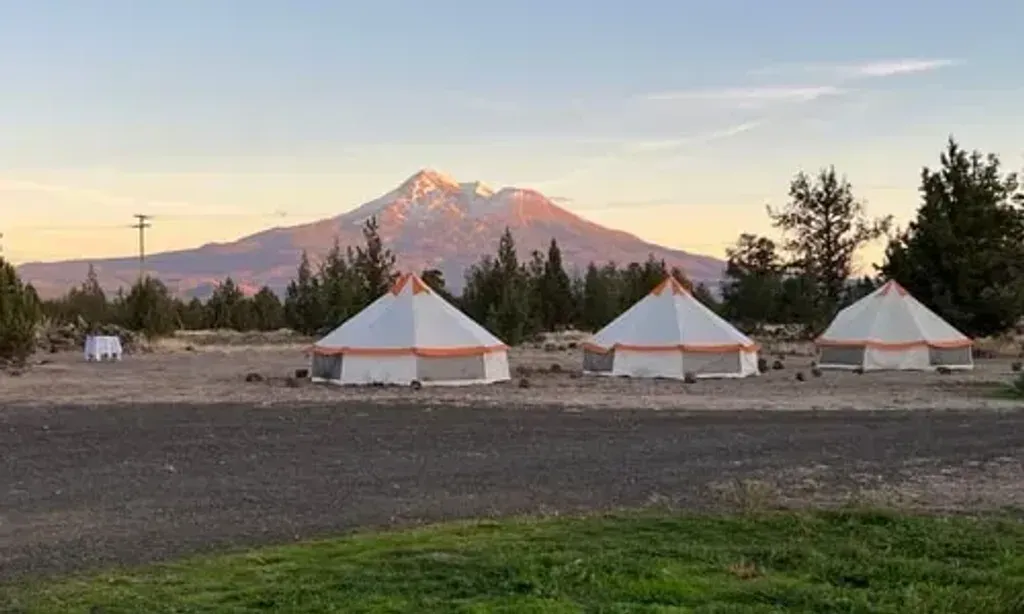Avalon in Mount Shasta — Situated on 6 private acres, Avalon in Mount Shasta directly faces the majestic Mount Shasta, offering a serene and powerful natural backdrop. The land itself is considered sacred, featuring a Hopi medicine wheel for ceremonies and a Native American sweatlodge. Surrounded by silence and natural beauty, it's a place designed for deep connection with the Earth.