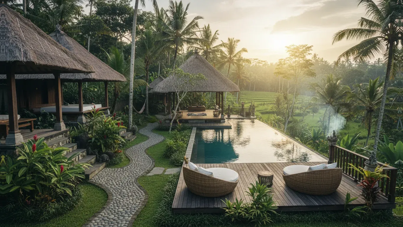 Bali Cowork and Colive — While the exact location isn't specified, the name suggests a vibrant Bali setting. Expect a tropical atmosphere, likely with opportunities to explore the local culture and natural beauty during your downtime.