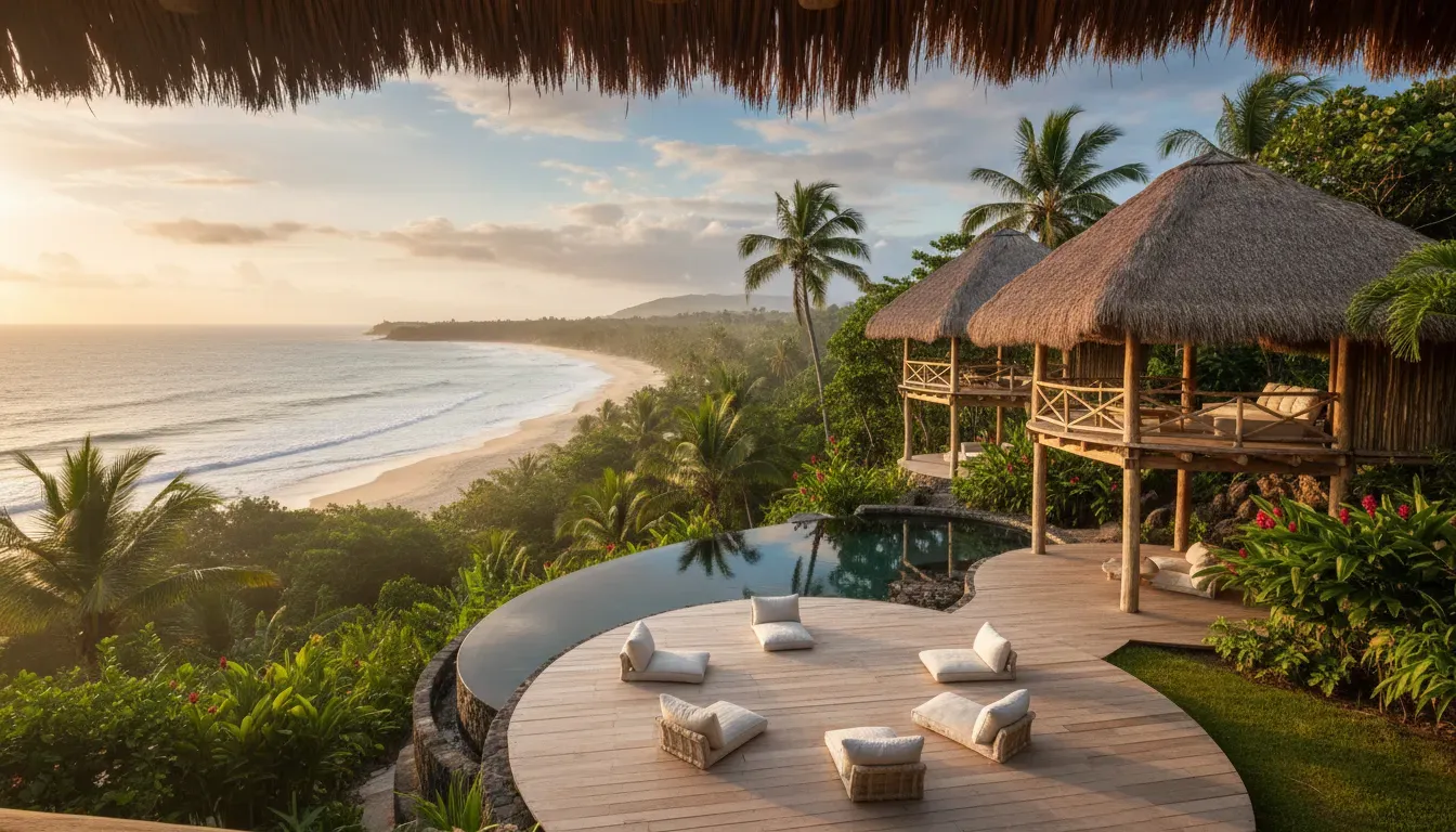Blooma Boutique Hotel — Blooma Boutique Hotel is situated in the vibrant coastal town of Santa Teresa, Costa Rica. The environment is characterized by its lush natural beauty, where the jungle meets the Pacific Ocean, creating a dynamic backdrop for both relaxation and exploration.