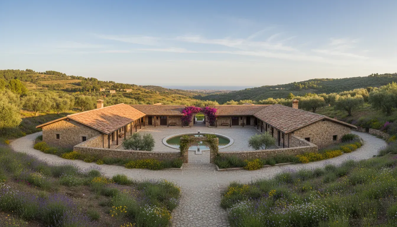 Can Benet Vives — The exact location within Tordera and its surrounding landscape are not specified. Without further information, it's difficult to paint a picture of the atmosphere, but the name suggests a rural, perhaps rustic, setting.