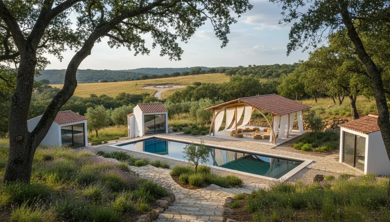 Casa do Pico — The specific setting within Portugal is not detailed, but one can imagine a serene environment conducive to reflection and relaxation, typical of the country's diverse landscapes. Whether it's a coastal breeze or a tranquil countryside, the atmosphere likely encourages a sense of peace.
