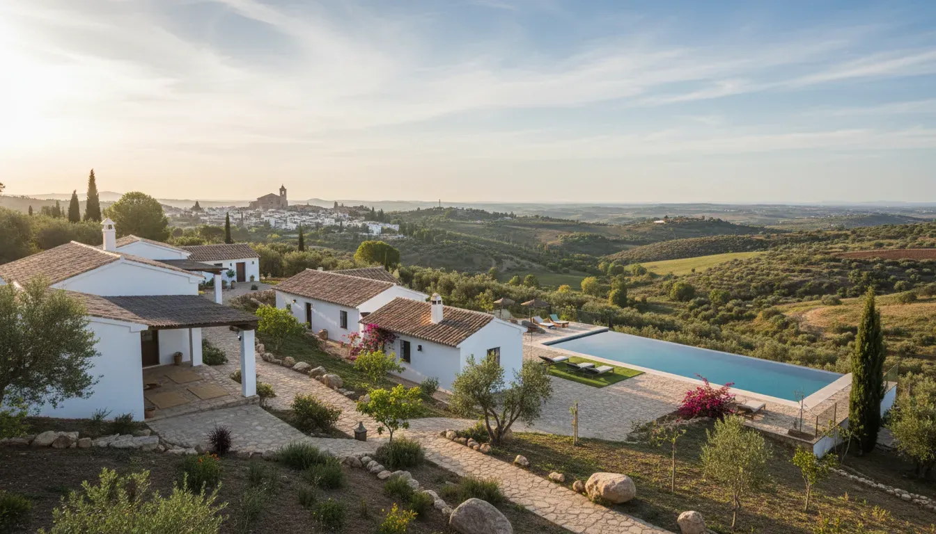Casa Sansaba — Archidona, a town in the heart of Andalusia, provides a scenic backdrop for Casa Sansaba. The surrounding landscape is characterized by rolling hills and traditional Spanish architecture, offering a tranquil and authentic atmosphere for retreatants. The climate is typically Mediterranean, with warm, dry summers and mild winters, making it pleasant for outdoor activities for much of the year.