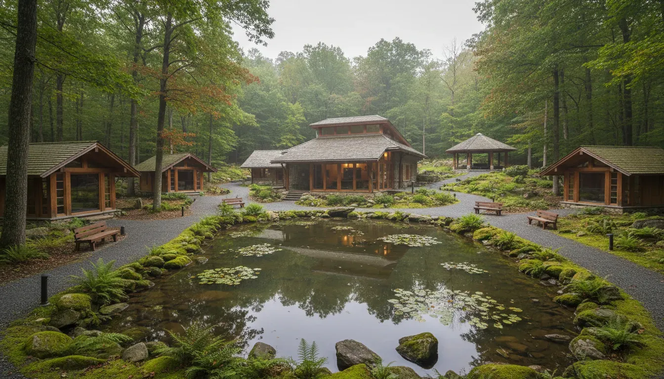 Community St john  Baptist — Located in New Jersey, the retreat house provides a peaceful environment suitable for personal reflection and group gatherings. The atmosphere is designed to be conducive to quiet contemplation.