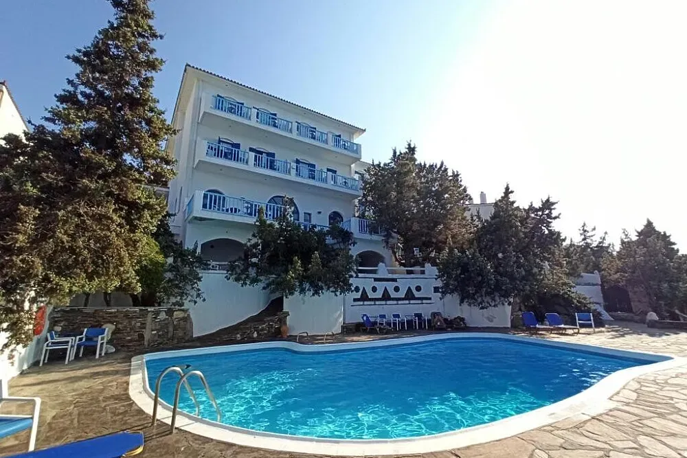 Daidalos Hotel — The Daidalos Hotel is situated on the beautiful island of Kos, a gem in the Aegean Sea. While the exact address is unknown, the island itself is renowned for its stunning beaches, ancient ruins, and picturesque villages, providing a rich tapestry of experiences for visitors. The atmosphere is one of relaxed Mediterranean charm, with the sea never far from reach.