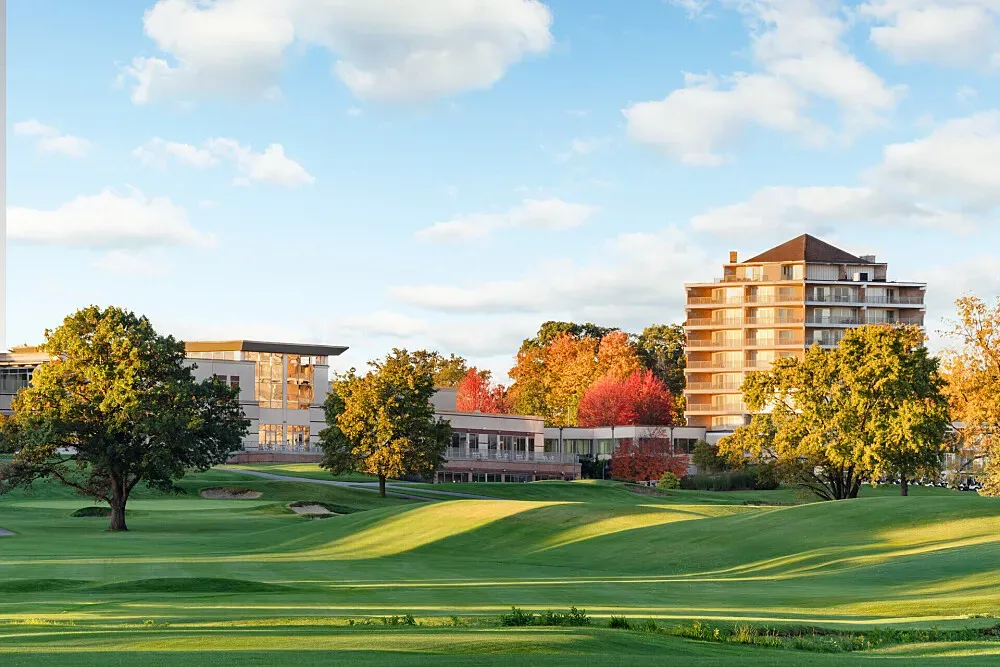 Eaglewood Resort and Spa — Surrounded by natural landscape and expansive skies, Eaglewood Resort and Spa provides a grounded yet refined atmosphere. It's designed to foster both restoration and focus, offering a serene environment that feels removed from the city's hustle, despite its proximity to Chicago.