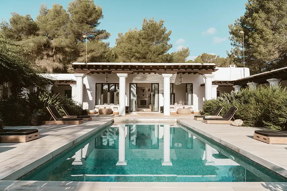 Hekamiah — Hekamiah is located in Ibiza, surrounded by ancient olive trees and fragrant herb gardens. The atmosphere is one of natural beauty and high frequency, designed to promote relaxation and deep connection with the environment.
