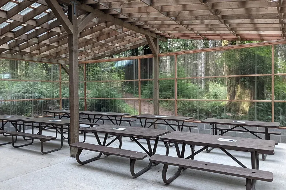 Howland Hill Outdoor School — Perched on Howland Hill, the school is enveloped by the natural beauty of Northern California. The cabins are nestled within the forest, offering a serene and secluded atmosphere. This environment is ideal for those looking to disconnect and immerse themselves in the tranquility of the redwoods and surrounding wilderness.