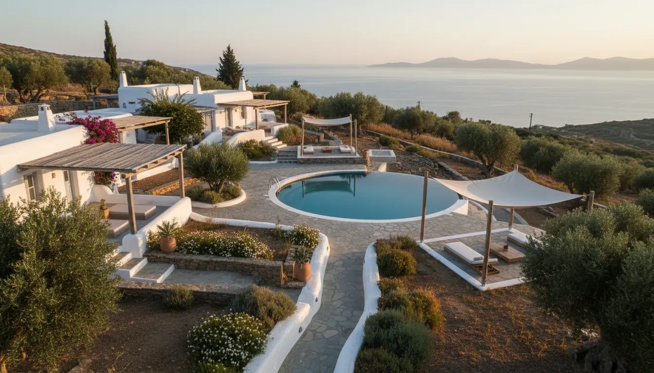 Hyle — Located on the island of Skyros, Hyle's physical setting is not explicitly detailed as a retreat center. However, the focus on Greek heritage and collaboration with local artists suggests an immersion in the island's cultural and natural beauty, offering a backdrop for creative contemplation.