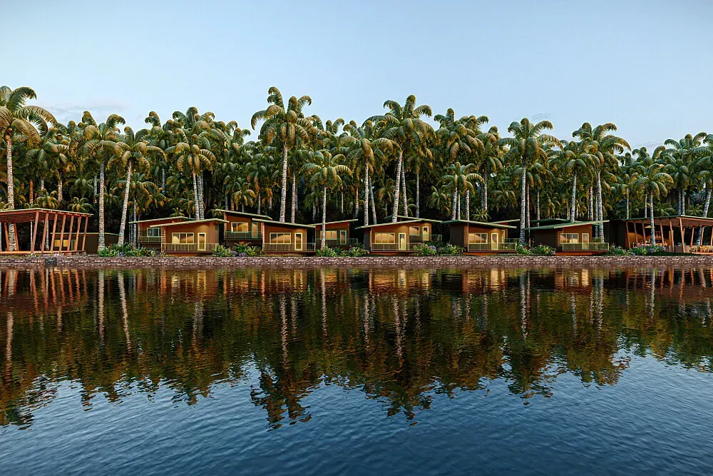Jaali River Sanctuary — The sanctuary is situated directly on the banks of the Talpona River in Goa, providing a naturally peaceful and scenic environment. The atmosphere is one of calm and seclusion, with the gentle flow of the river creating a soothing backdrop for reflection and relaxation.