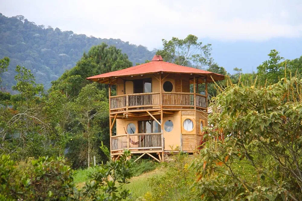 La Selva Coliving — set in the Colombian mountains, La Selva Coliving provides a serene and natural environment. The atmosphere is one of communal living and a deep connection to the surrounding landscape, offering a peaceful escape from urban life.