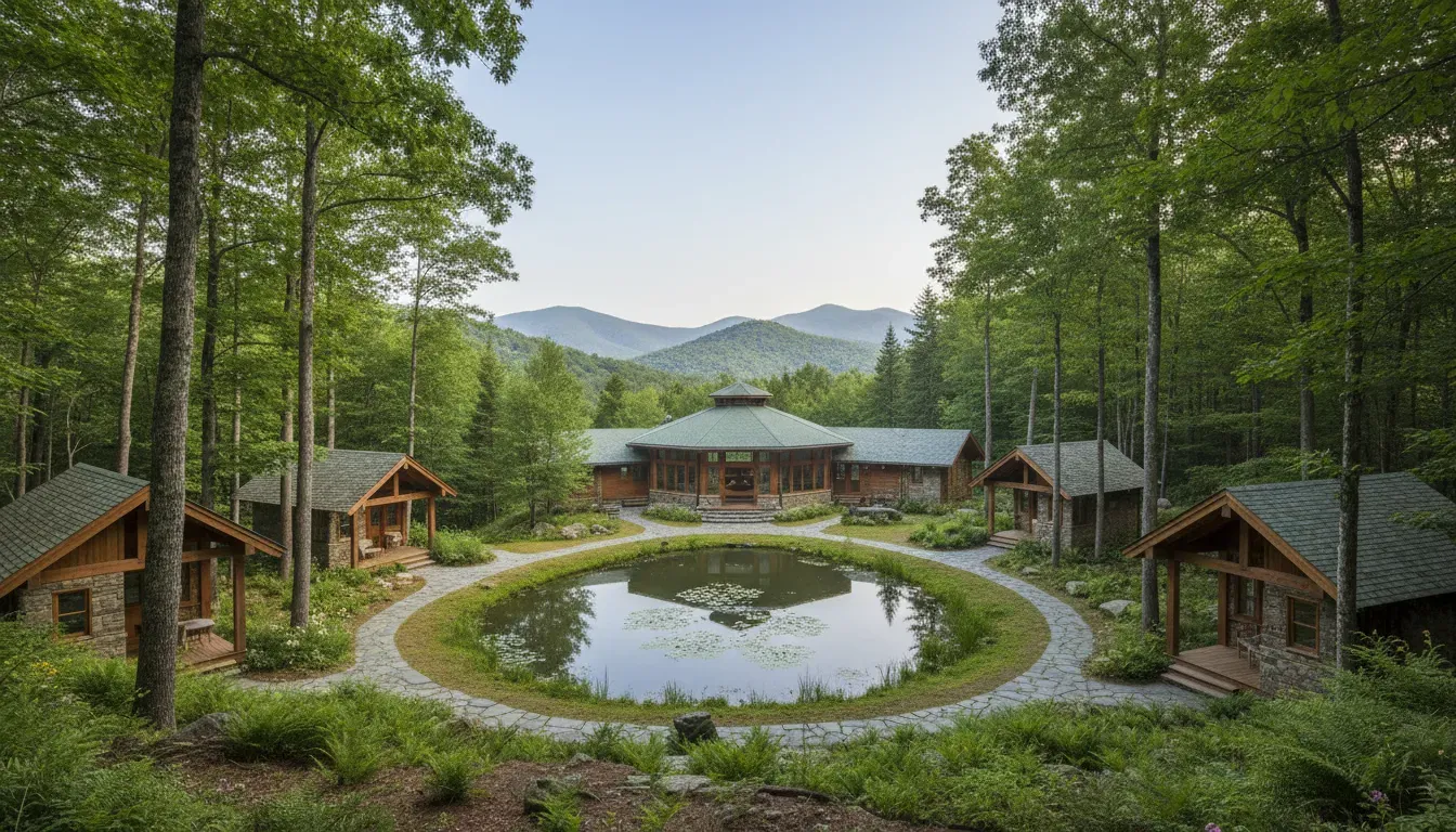 Laurelville — Set amidst the tranquil beauty of the woods and mountains of the Laurel Highlands, Laurelville spans 600 acres, providing an expansive and peaceful natural environment. The atmosphere is one of serene escape, designed to foster a sense of renewal and connection with nature.