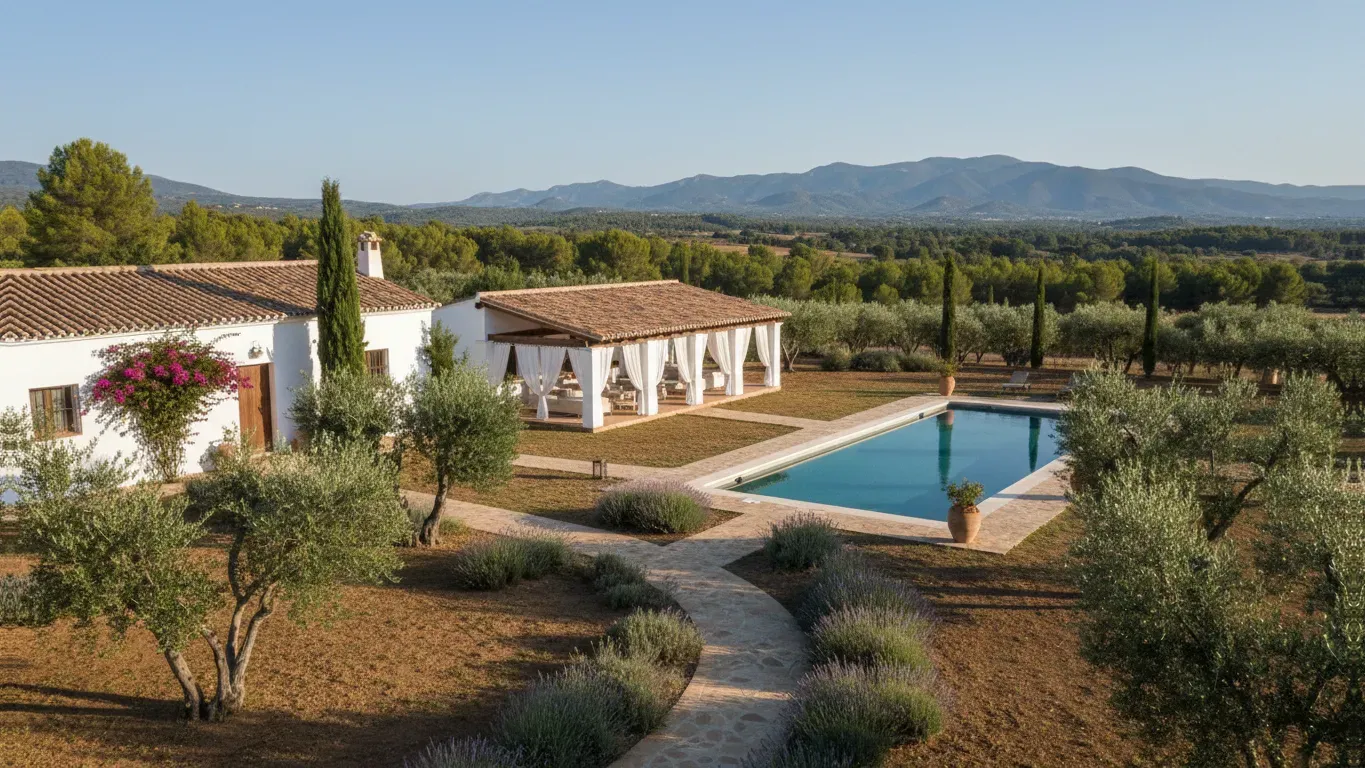 Mallorca — The retreat is set within a stunning private villa on the island of Mallorca. While specific details about the surrounding landscape are not provided, Mallorca is renowned for its beautiful coastlines, mountains, and charming villages, suggesting a picturesque and tranquil atmosphere for guests.