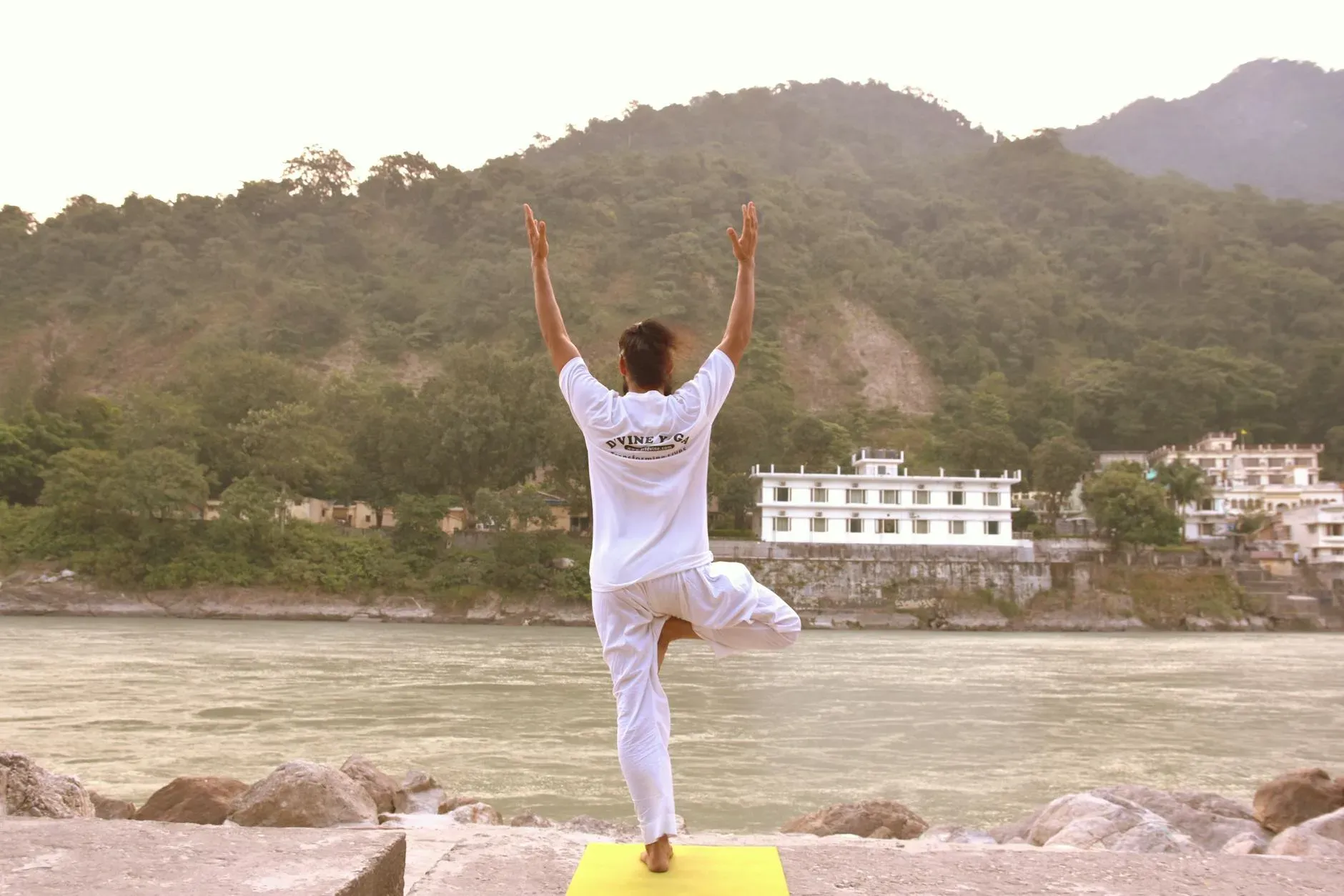 Mimamsa Yogshala — Rishikesh, often called the 'Yoga Capital of the World,' sits in the foothills of the Himalayas in northern India. The sacred Ganges River flows through the town, creating a serene and spiritually charged atmosphere. The air is often filled with the sounds of temple bells, chanting, and the gentle rush of the river.