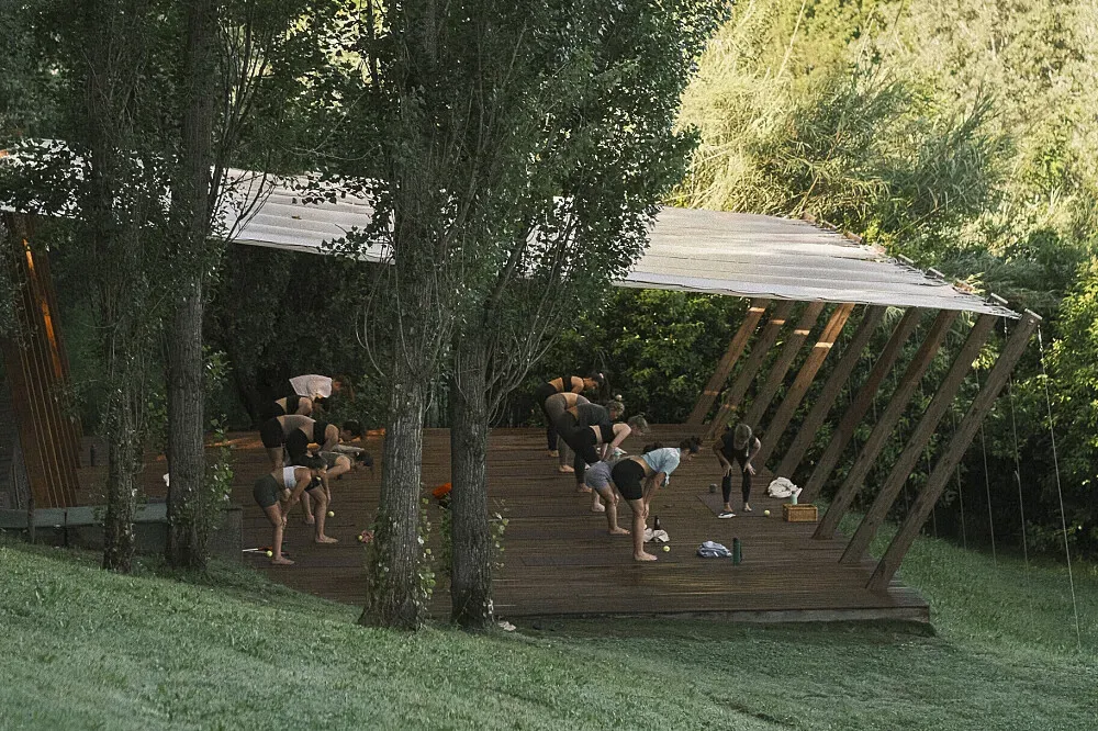Olea Italian Retreats — The center is situated in the tranquil Sabina countryside, offering expansive panoramic views. Guests can enjoy peaceful gardens and olive groves, creating a calm and natural atmosphere for reflection and practice.