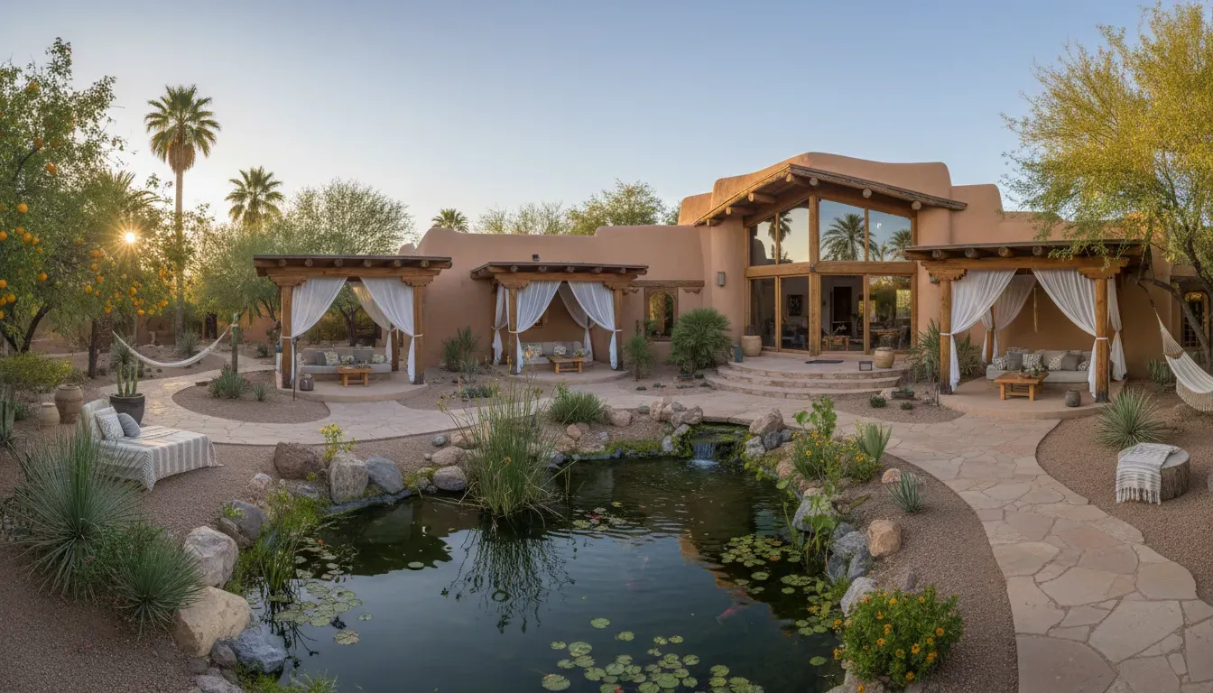 Our Home — Located in Mesa, Our Home provides a comfortable and intimate environment. The focus is on creating a sense of belonging and ease, making it feel less like a formal retreat center and more like a personal sanctuary.