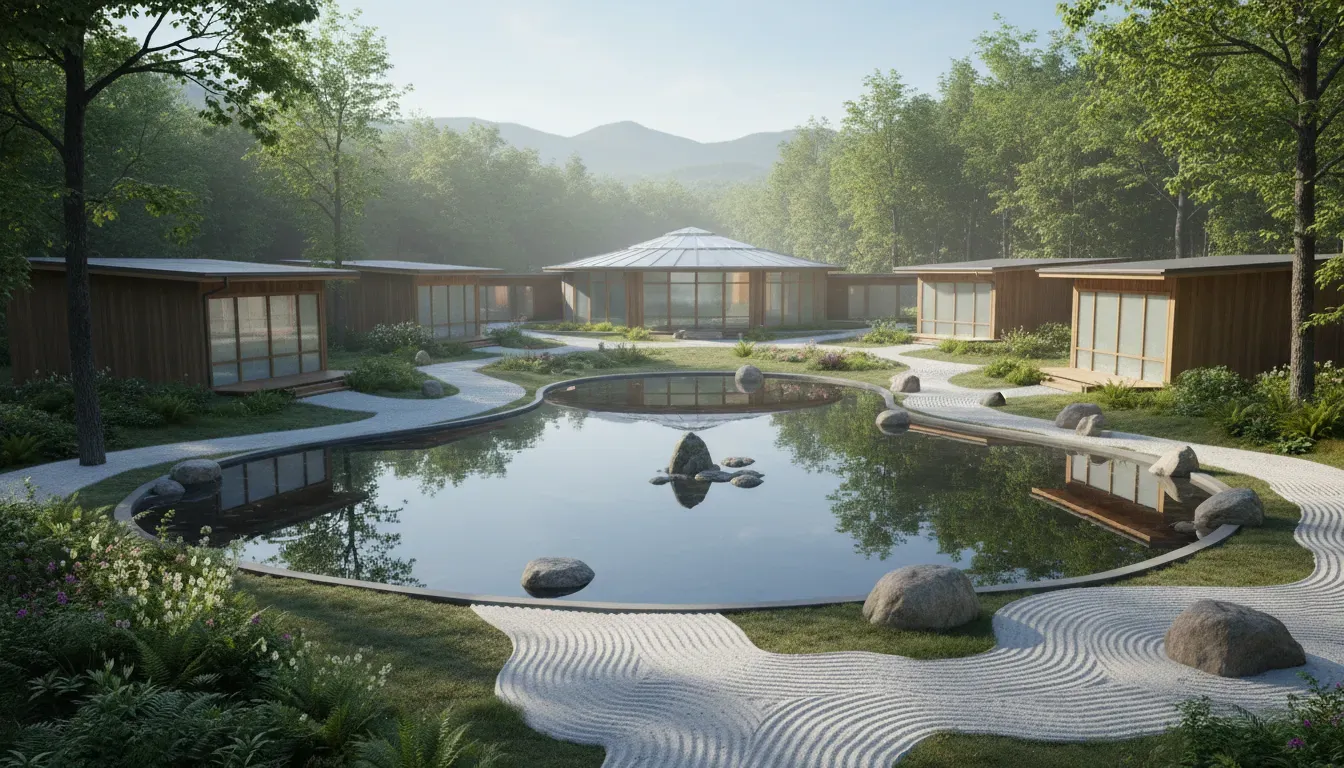 Peterkin Camp & Conference Center — The center is located in Romney, suggesting a natural and possibly secluded environment conducive to quiet contemplation. While specific details about the landscape are not provided, conference centers often offer a blend of indoor and outdoor spaces for activities and reflection.