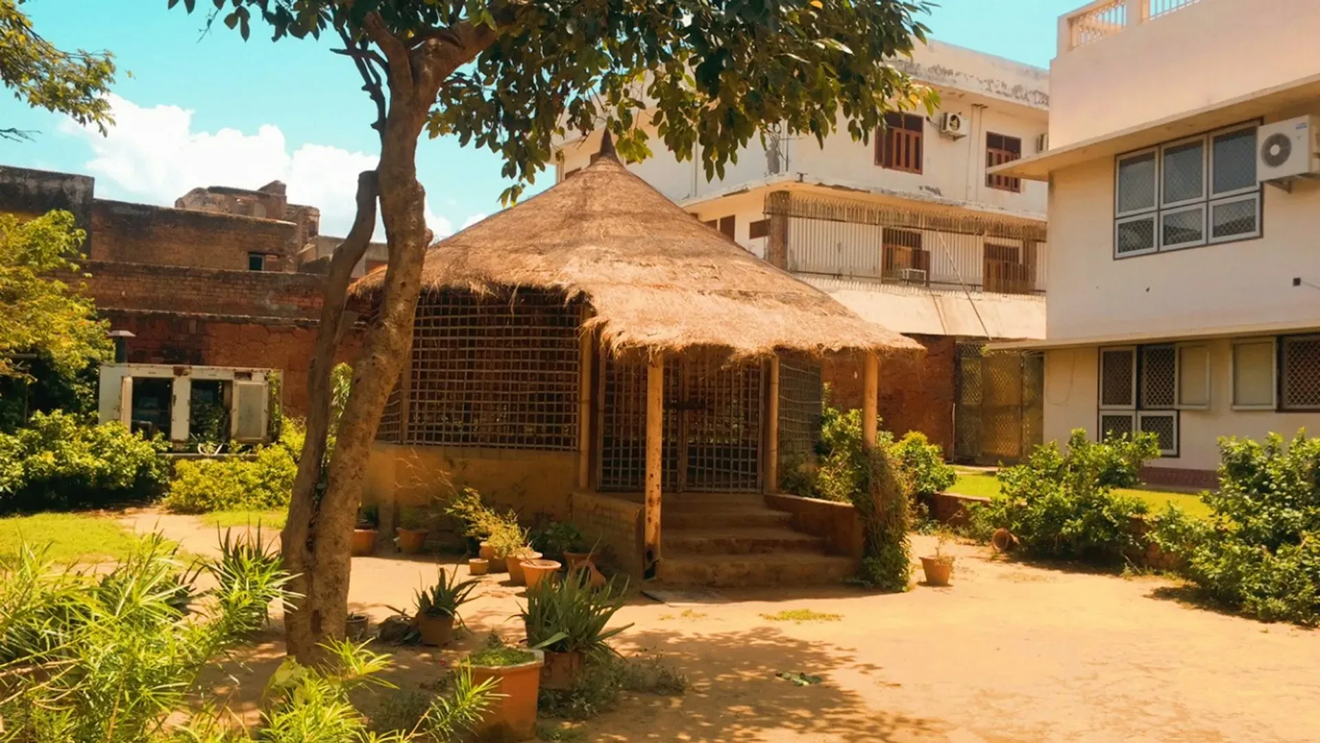 Prema Guru Ashram — The ashram is situated in Uttar Pradesh, a state in northern India known for its rich spiritual history and numerous pilgrimage sites. While specific details about the immediate surroundings are not available, one can anticipate a setting that encourages introspection and connection with nature, away from urban distractions.