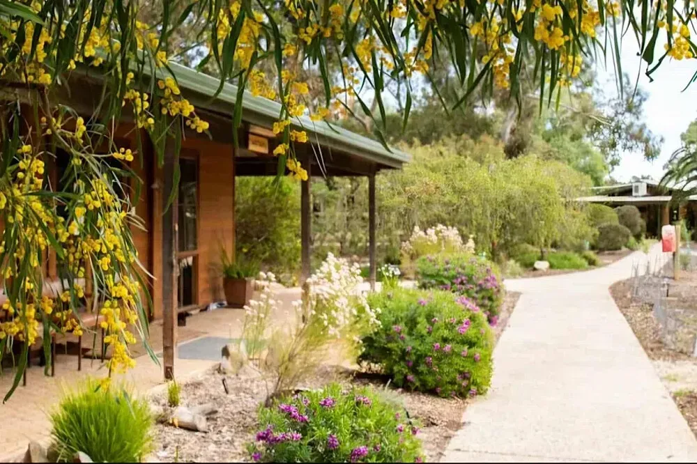 Riverdell Spiritual Centre — The exact setting within Adelaide is not specified, but the name 'Riverdell' suggests a connection to natural elements, possibly a riverside or green space, offering a tranquil atmosphere for reflection and personal work.