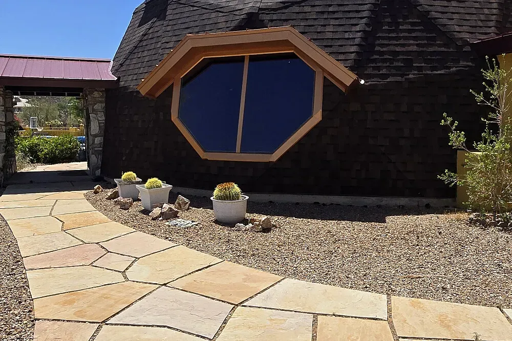 Saguaro Sanctuary Tucson — The sanctuary is nestled on a serene five-acre property within the Sonoran Desert, offering expansive views and a quiet atmosphere. It's situated in the foothills of the Tucson Mountains, providing a natural, rugged backdrop for contemplation and restoration.