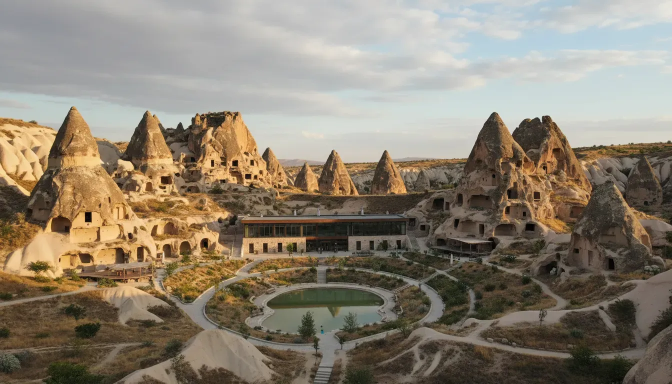 Secret Farm in the Valley of Cappadocia, Turkey