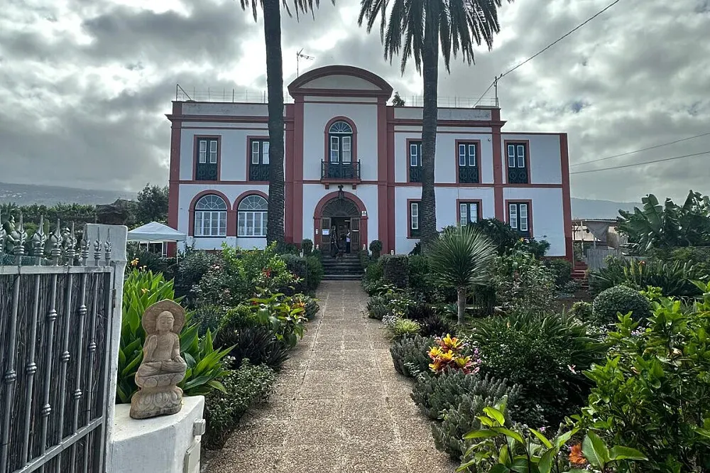 Sol y Luna Retreat Center — The center is housed in a beautifully preserved 100-year-old colonial-style villa, set within the lush, green expanse of a working banana plantation. This creates a unique and serene environment, offering a sense of seclusion and natural beauty. The location in Puerto de la Cruz, Tenerife, balances peaceful rural charm with accessibility to a vibrant town.