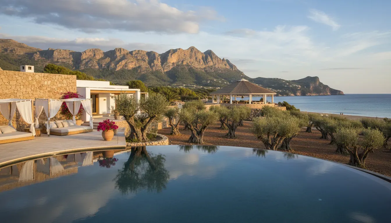Soul Space Boutiqe Retreats — Located on the stunning island of Mallorca, the retreats likely take advantage of the island's natural beauty, from its pristine beaches to its serene olive groves and dramatic mountain landscapes. The atmosphere would be one of relaxed luxury, designed to foster a sense of calm and escape from daily life.