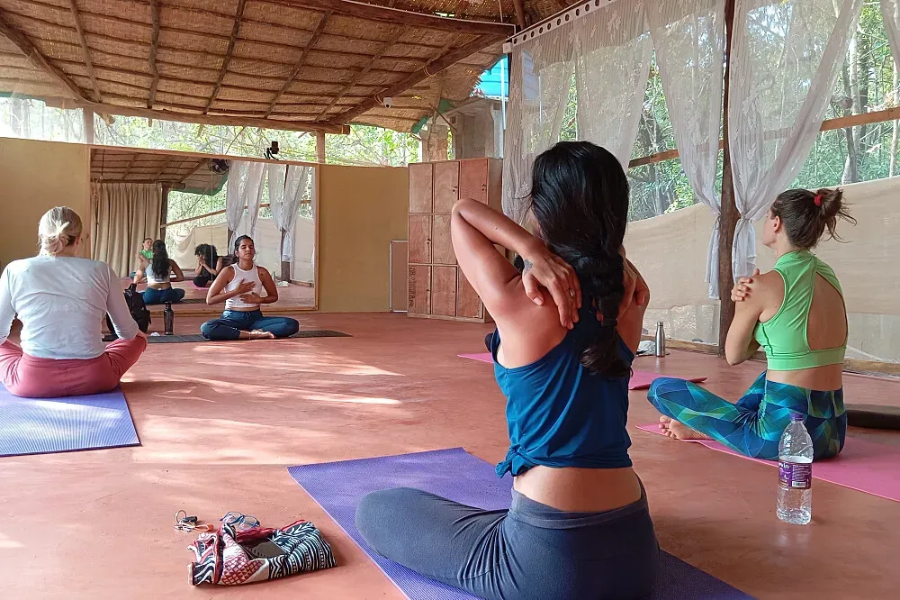 Svabodha Yoga & Wellness Retreat — Nestled within the serene jungles of Arambol, Goa, the retreat offers a peaceful and natural environment. The atmosphere is designed to foster self-discovery and inner peace, away from the hustle and bustle.