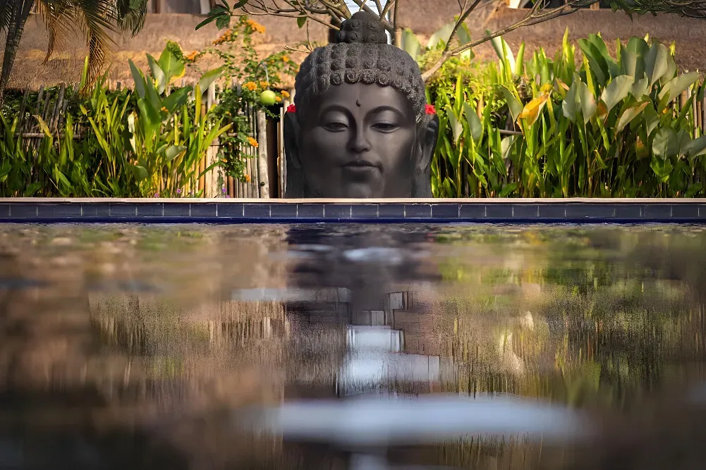 United colors of bali nature — The center is situated in Tabanan, Bali, enveloped by lush tropical nature. This creates a deeply peaceful and verdant atmosphere, well suited to those seeking tranquility and a connection with the natural world.