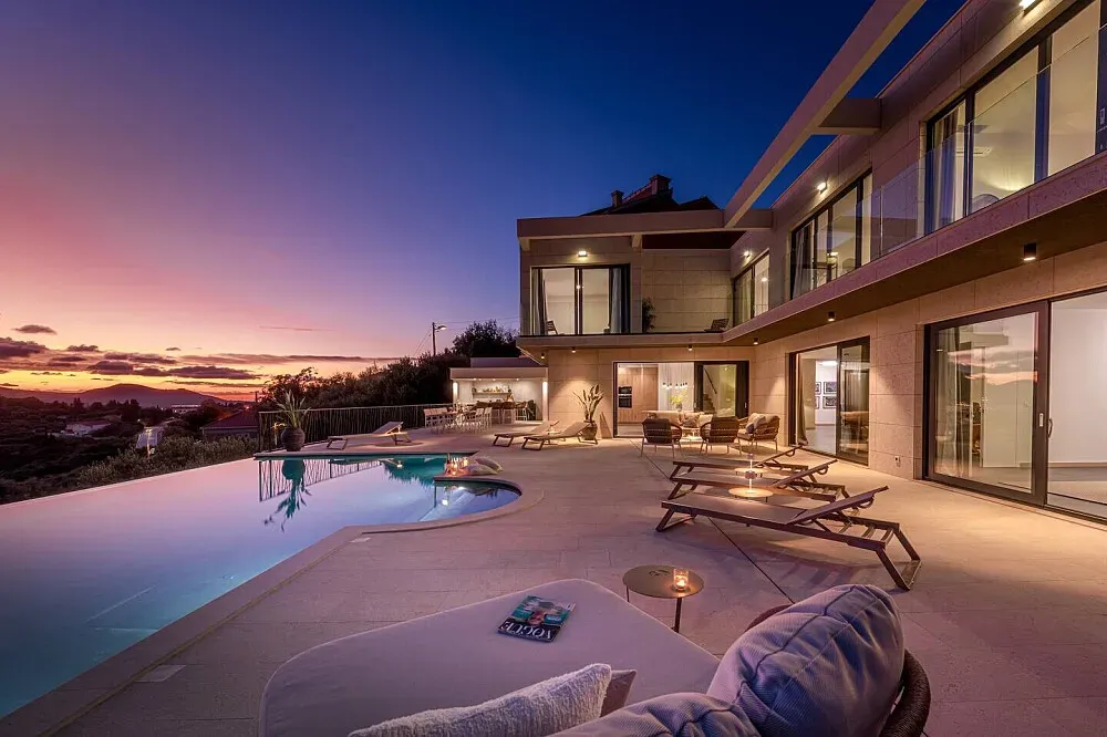 Villa Croatia — Perched overlooking the stunning Adriatic Sea, Villa Croatia offers a serene coastal environment. The natural beauty of the Croatian coastline, with its clear waters and picturesque vistas, provides a calming backdrop for relaxation and introspection.