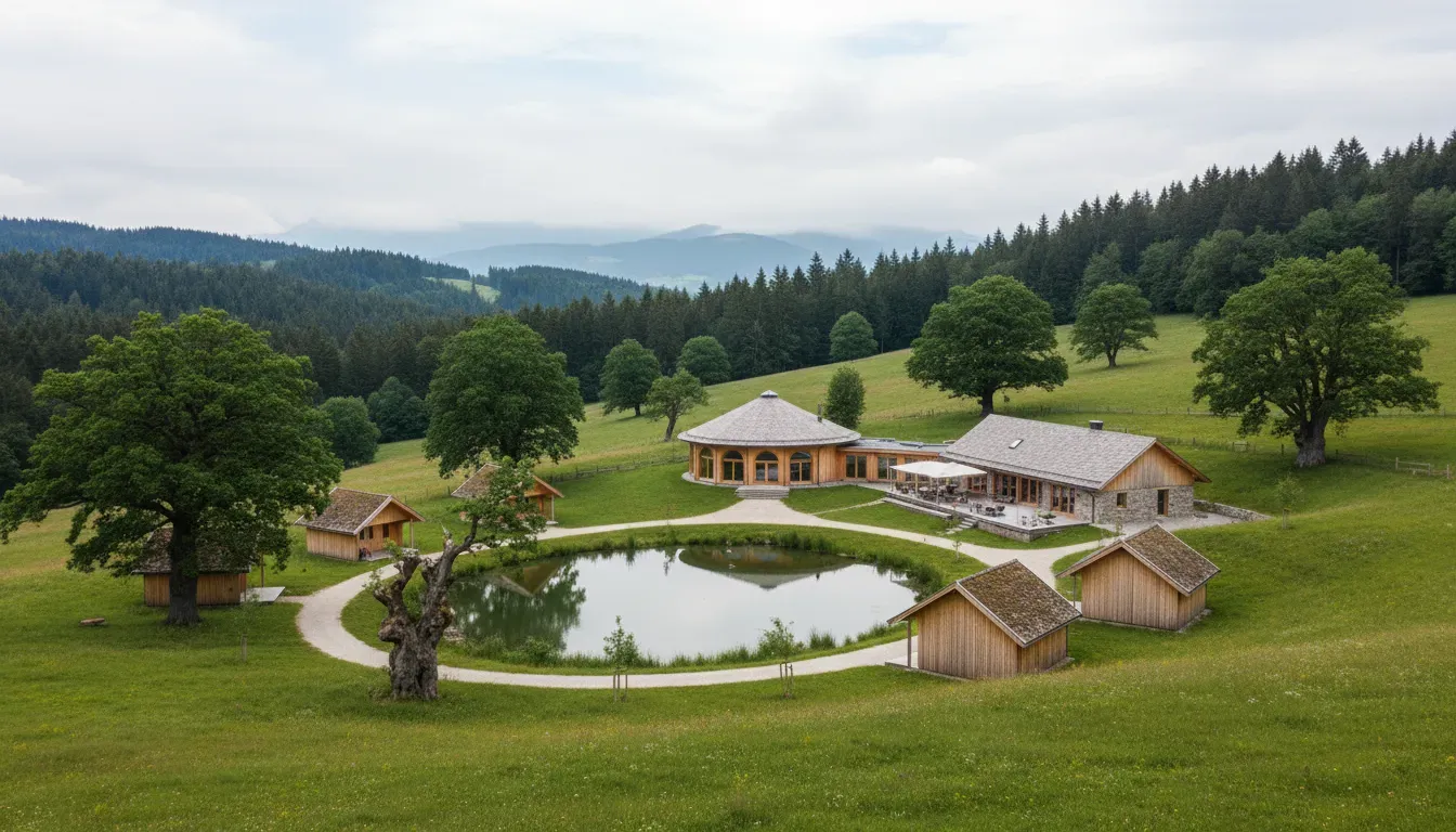 Waldhaus Reinbek — The center is located in Reinbek, suggesting a potentially tranquil environment away from the bustle of city life. While specific landscape details are not provided, the name "Waldhaus" (forest house) hints at a natural, possibly wooded, setting that would enhance a meditative atmosphere.