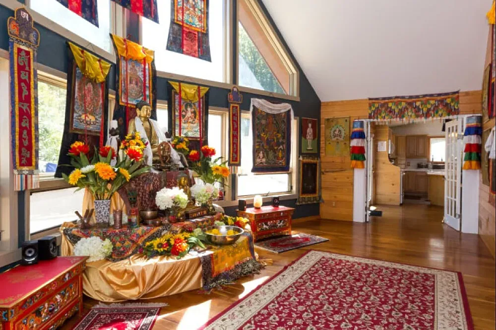 Wheel Of Bliss Retreat Center — The center provides a tranquil environment in Hot Springs, designed to facilitate a departure from the modern world and encourage a return to fundamental connections. The atmosphere is geared towards introspection and communal harmony.