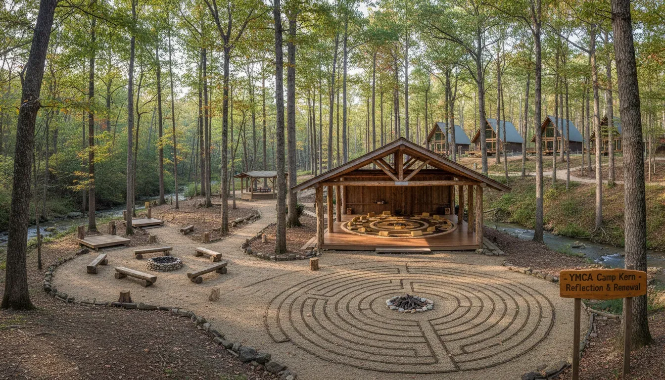 YMCA Camp Kern — YMCA Camp Kern is situated in Oregonia, offering a natural environment conducive to outdoor activities and personal reflection. The atmosphere is geared towards active engagement and community building, leveraging the natural surroundings for a refreshing experience.