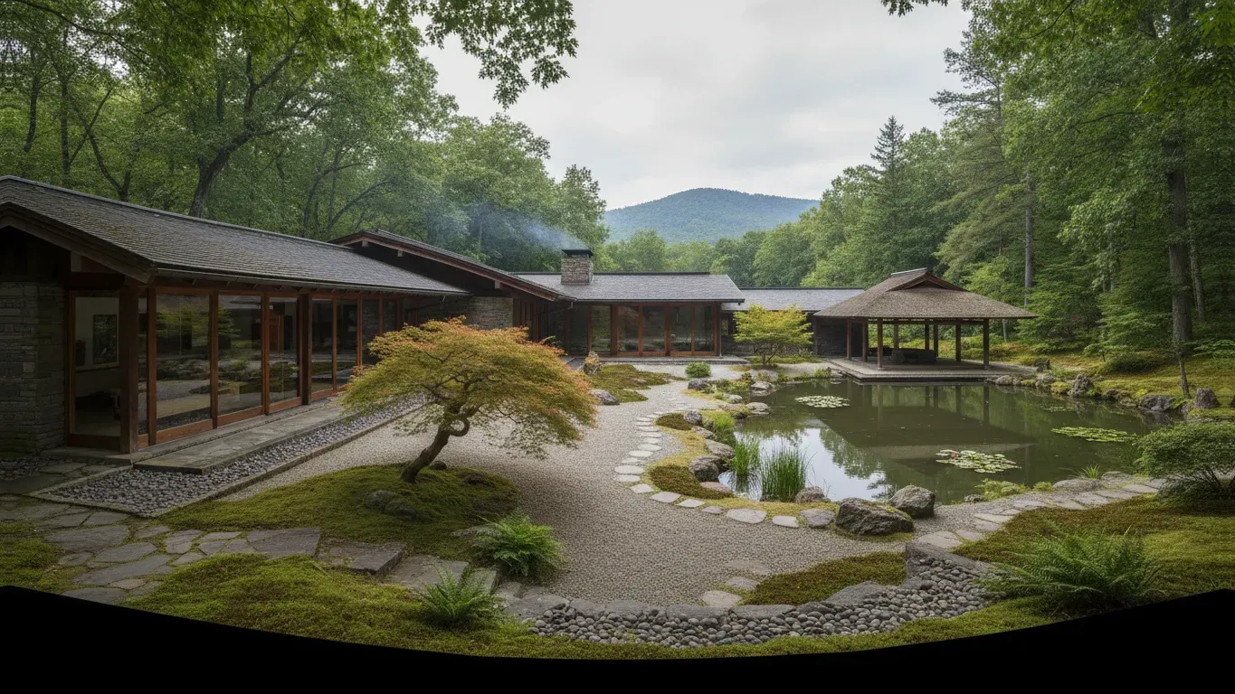 Chapel Hill Zen Center — The center is located in Chapel Hill, suggesting a community-oriented environment, likely within a suburban or semi-rural setting given its address on a state highway.