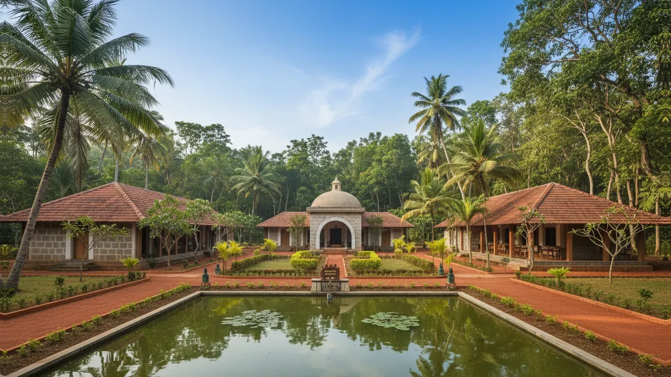 Dhamma Dhaaraa &#8211; Dhamma.org — The exact setting of Dhamma Dhaaraa in Ahobilam is not specified, but one can anticipate a serene and conducive environment for meditation, typical of Vipassana centers, designed to minimize external distractions and foster introspection.