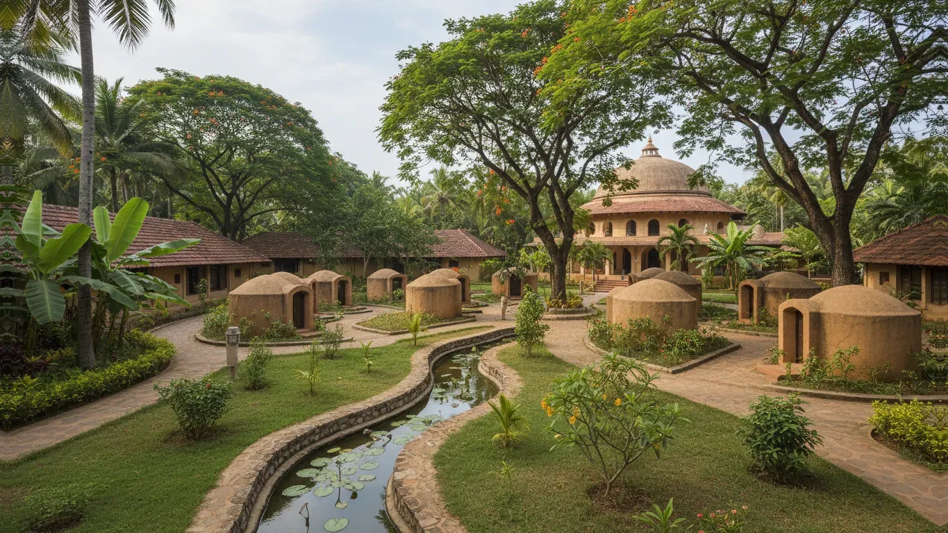 Dhamma Ajaya &#8211; Dhamma.org — Information about the specific setting and atmosphere of Dhamma Ajaya in Vidharbha is not available. It is part of the broader Dhamma.org network, which typically establishes centers in peaceful, conducive environments for meditation.