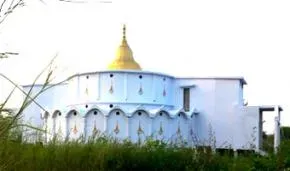 Dhamma Ketu — Dhamma Ketu is situated near the Shivanth River, about 10.5 km from the city of Durg, along National Highway No Six. The area is notable for its industrial landmarks like the Bhilai Steel Plant, as well as various temples and educational institutions, offering a blend of local culture and natural surroundings.