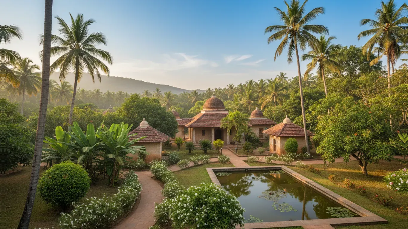 Dhamma Madhuvana — Situated in Sri Ganganagar, the center is located in the northernmost part of Rajasthan, India. This region is characterized by its desert landscape, offering a quiet and somewhat remote environment for meditation practice.