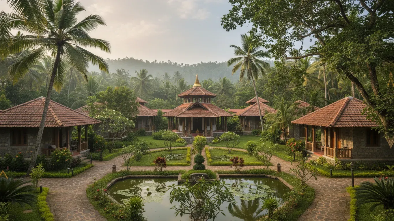 Dhamma Pubbaja — Located on a ten-acre plot near Churu, Rajasthan, Dhamma Pubbaja provides a tranquil and spacious environment. The center is situated in a rural area, offering a quiet escape from urban distractions, conducive to deep meditative practice.
