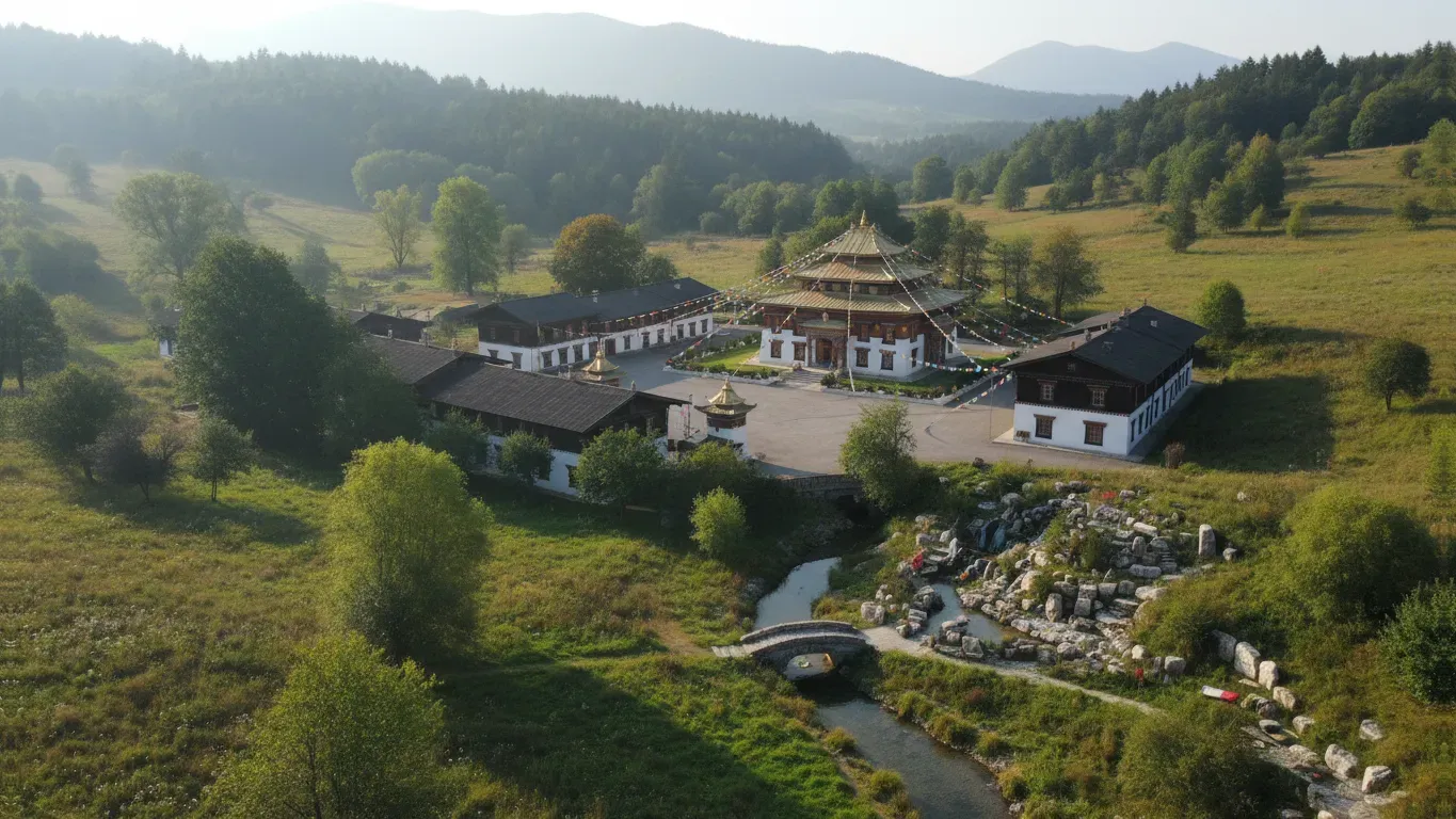 Dharmakaya - Leipzig — Located within the "Johanneshaus" in Leipzig, the center offers an urban setting for spiritual practice. While specific details about the immediate surroundings aren't provided, its city location suggests accessibility and integration into the local community.