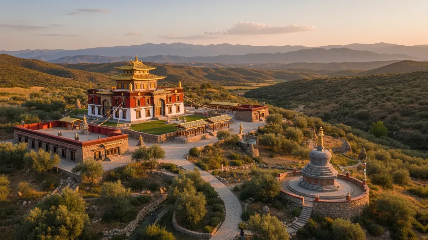 Kagyu Kunkyab Chöling — Located in Barcelona, a bustling city known for its unique architecture and vibrant culture.