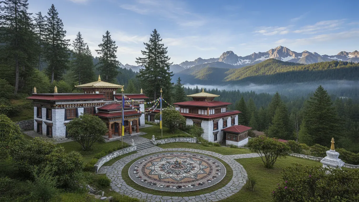 Olympia Mahayana Buddhist Center — The center is located within the urban environment of Olympia, suggesting an accessible, perhaps storefront or office-based setting rather than a secluded rural retreat. This allows for easy integration into a city visit.