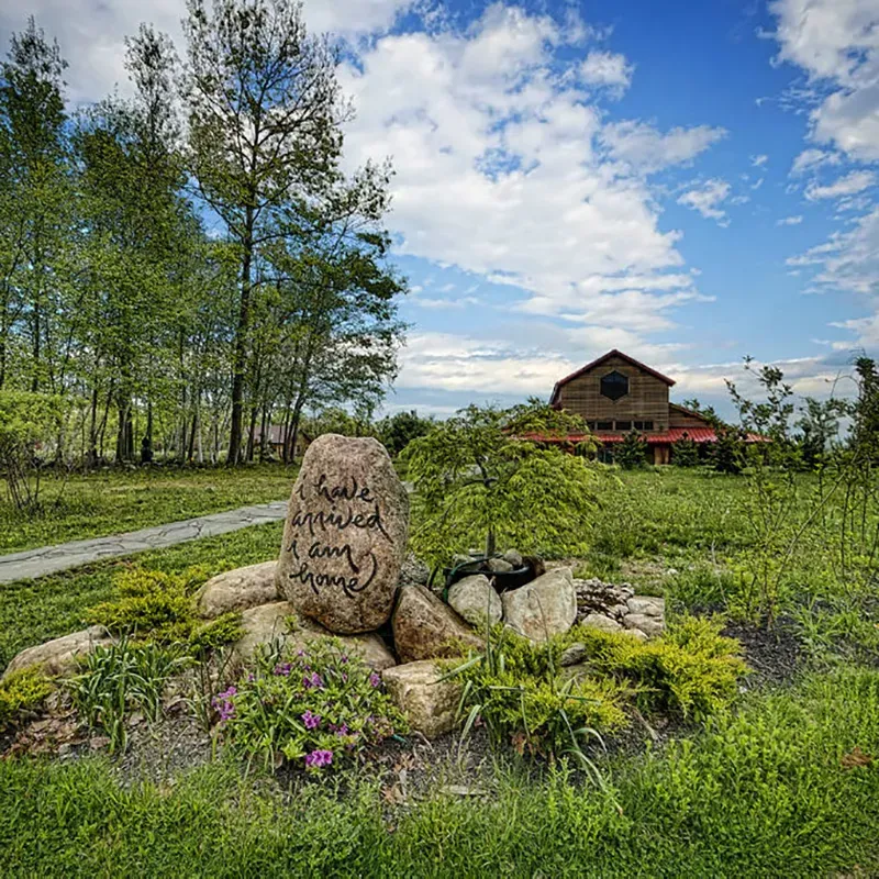 Blue Cliff Monastery | Plum Village — Located on 80 peaceful acres of woodland in the southern Catskill region, about two hours northwest of New York City.