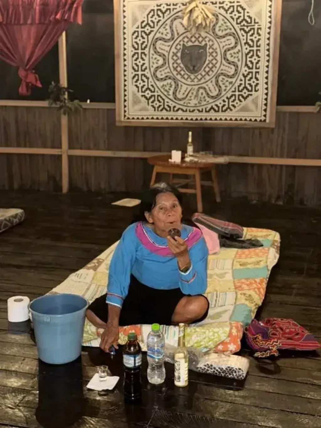 AyaNete — Deep within the Peruvian Amazon, AyaNete is situated in a lush, vibrant environment. The air is warm and humid, typical of a tropical rainforest, with the sounds of nature providing a constant backdrop. This remote location fosters a sense of disconnect from the outside world, allowing for deep immersion in the retreat experience.