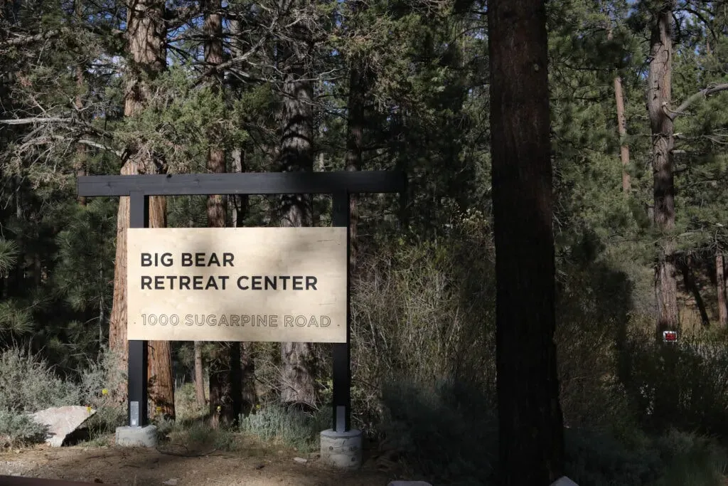 Big Bear Retreat Center — The center is situated amidst the natural beauty of the Big Bear mountains, offering a tranquil escape from urban life. Surrounded by pine trees and fresh air, the atmosphere is conducive to introspection and a sense of calm. The natural environment plays a key role in fostering a feeling of interconnectedness and peace.