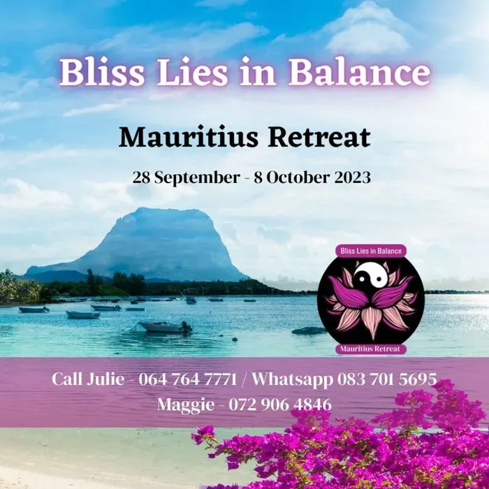 Bliss lies in Balance Mauritius Retreat