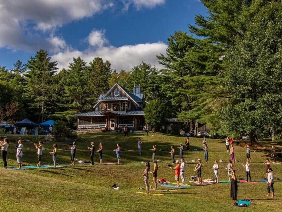 ConsciousLead — set in Alcove, Quebec, The Yoga Garden Retreat provides a serene backdrop for introspection and growth. The natural environment is integral to the retreat's philosophy, offering a peaceful escape from the daily grind and encouraging a deeper connection with the outdoors.