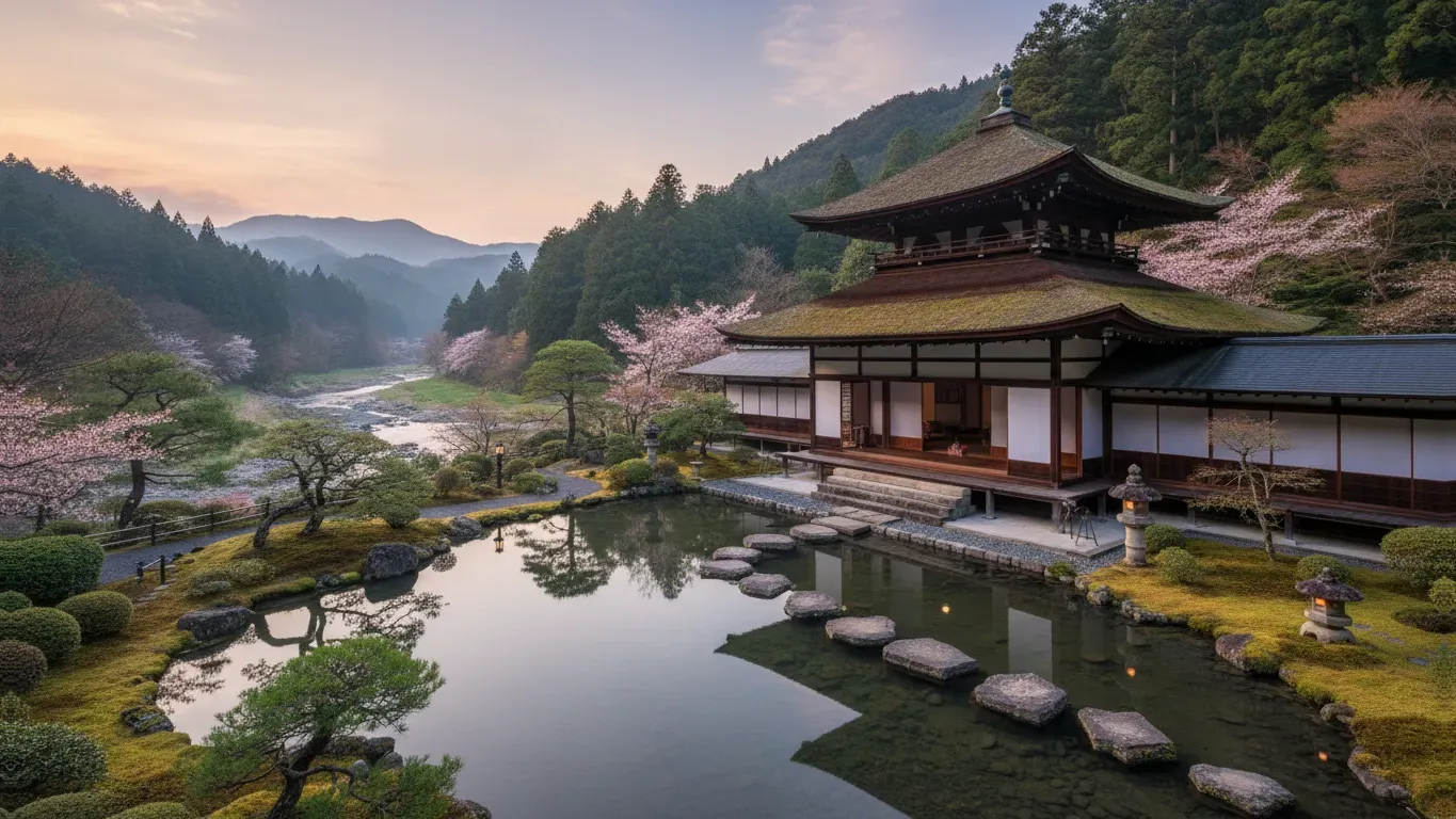 Divine Inspiration — The exact location of Divine Inspiration remains a mystery, allowing visitors to focus entirely on their inner journey without external distractions. The environment is designed to be conducive to reflection and personal growth, providing a serene backdrop for the work of self-discovery.